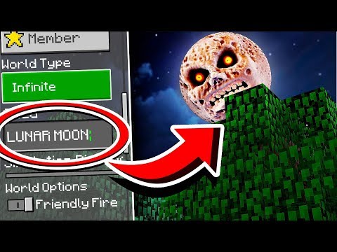 RageElixir - Do NOT Use The LUNAR MOON Seed in Minecraft at 3:00 AM!