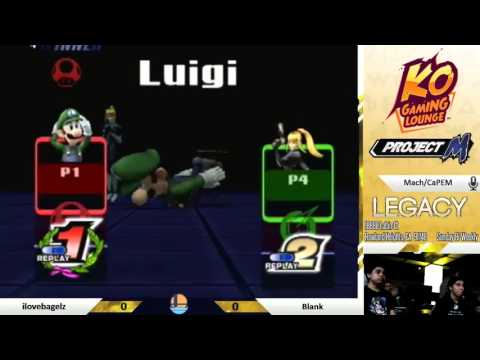 Legacy Vol 5- Losers Quarters: ilovebagelz (Luigi) vs Blank (Zero Suit Samus)