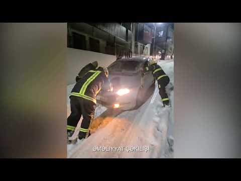 Xankəndi şəhərində və Kərkicahan qəsəbəsi ərazisində yolların buz bağlaması