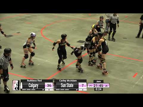 Calgary vs Sun State - 2019 WFTDA Continental Cup-North America West Game 16