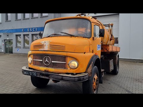 MERCEDES-BENZ L-1413, full Steel 4x4 @karotruck2962  -Part 1