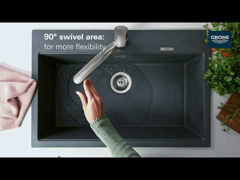 Grohe QuickFix Start - Keukenkraan met uittrekbare handdouche, chroom 30531001