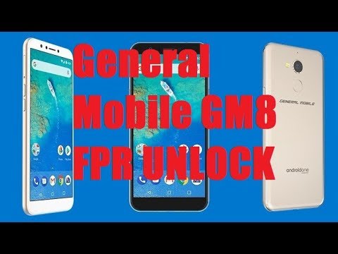 how to bypass google lock (FRP) general mobile GM8 android one