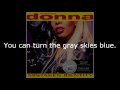 Donna Summer - Friends Unknown LYRICS - SHM "Mistaken Identity" 1991