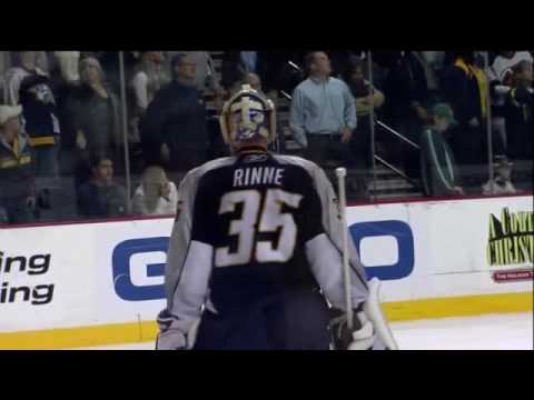 Travis Zajac Funny Shootout Goal (Devils vs Predators 11/19/09)