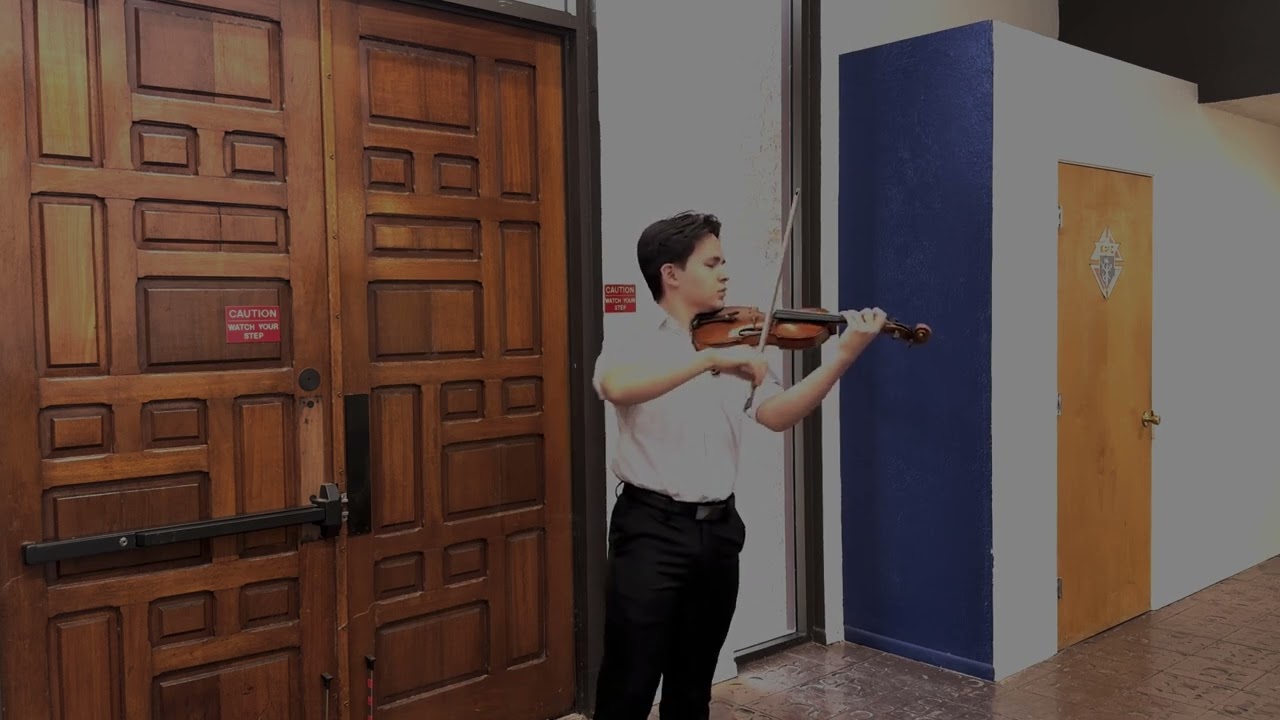 Promotional video thumbnail 1 for Josh Thai, Violinist