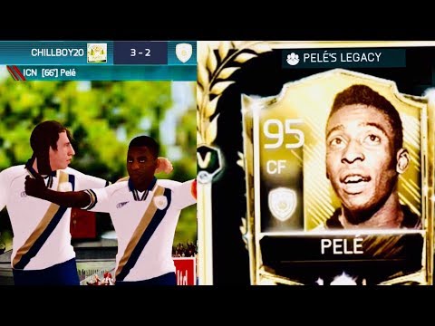 95 OVR PELE ICON IN FIFA MOBILE -All SBCs REVIEW /MYSTERY MATCH GAMEPLAY/Claiming 20 Tournament Wins Video