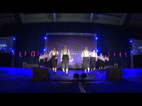 University of Manchester Dance Society Advanced Tap Team 2016/17 at Loughborough Dance Comp 2017
