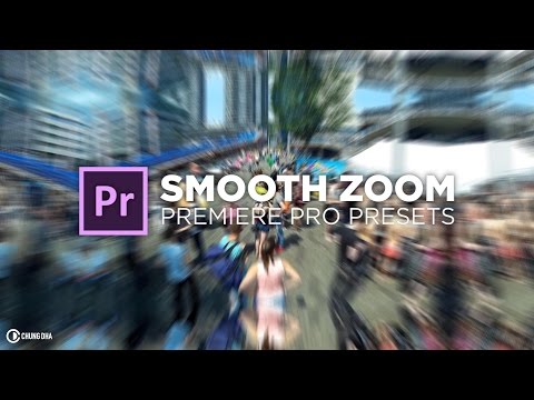 Smooth Zoom Transition Free Preset for Premiere Pro Tutorial  by Chung Dha Video