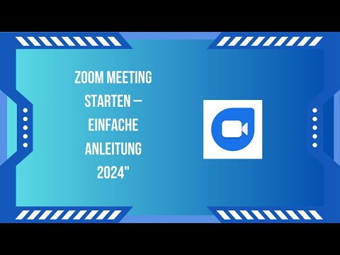 Zoom Meeting starten – Einfache Anleitung 2025"