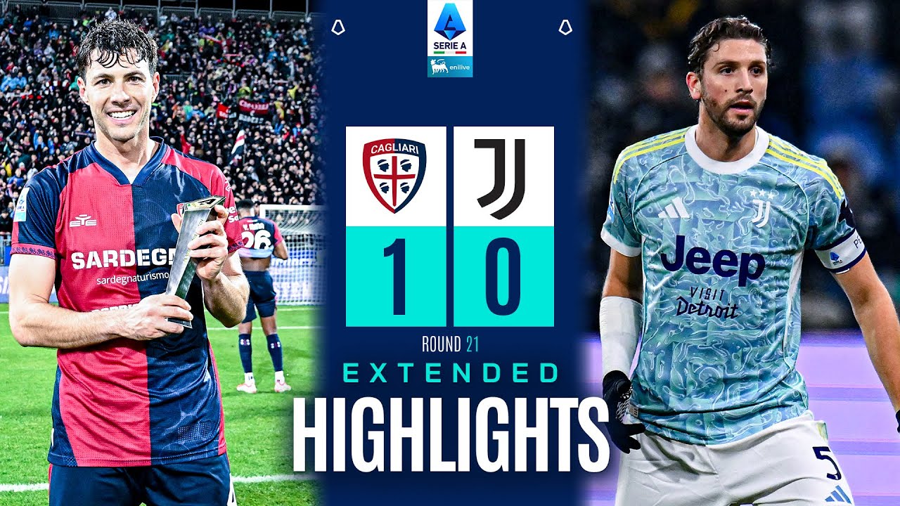 CAGLIARI-JUVENTUS 1-0 | EXTENDED HIGHLIGHTS | SERIE A 2025/26