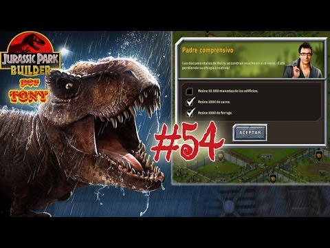 Jurassic Park Builder "Cap. 54 - Misiones y subir varios dinosaurios al 40" por Tony
