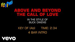 Buck Owens - Above And Beyond The Call Of Love (Karaoke)