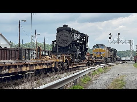 Ns 14z with cn 5288 +3 trains