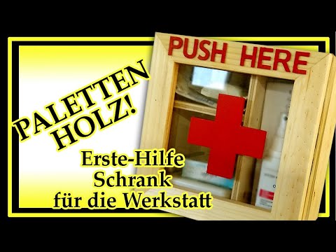 PALETTENHOLZ! Erste-Hilfe in der Werkstatt (First Aid in the Woodshop)