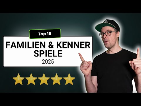 Top 15 Connoisseur & Family Games 2025 🔥 | These games rock every game night!