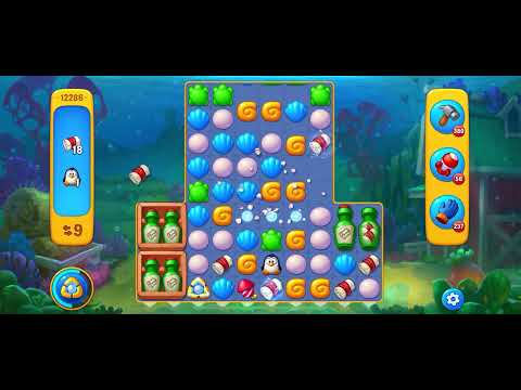 Fishdom level 12286 no boosters フィッシュダム ノーマル