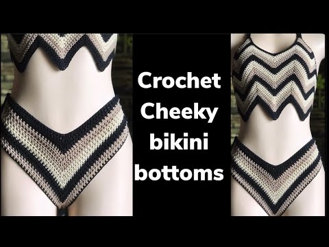 These Crochet Bikini Bottoms / Shorts Are So Cute...