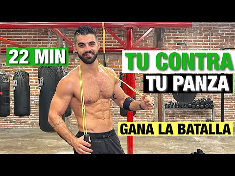 Cardio Hiit Tu Contra Tu Panza (22 MIN) Ejercicios en Casa Sin Equipo