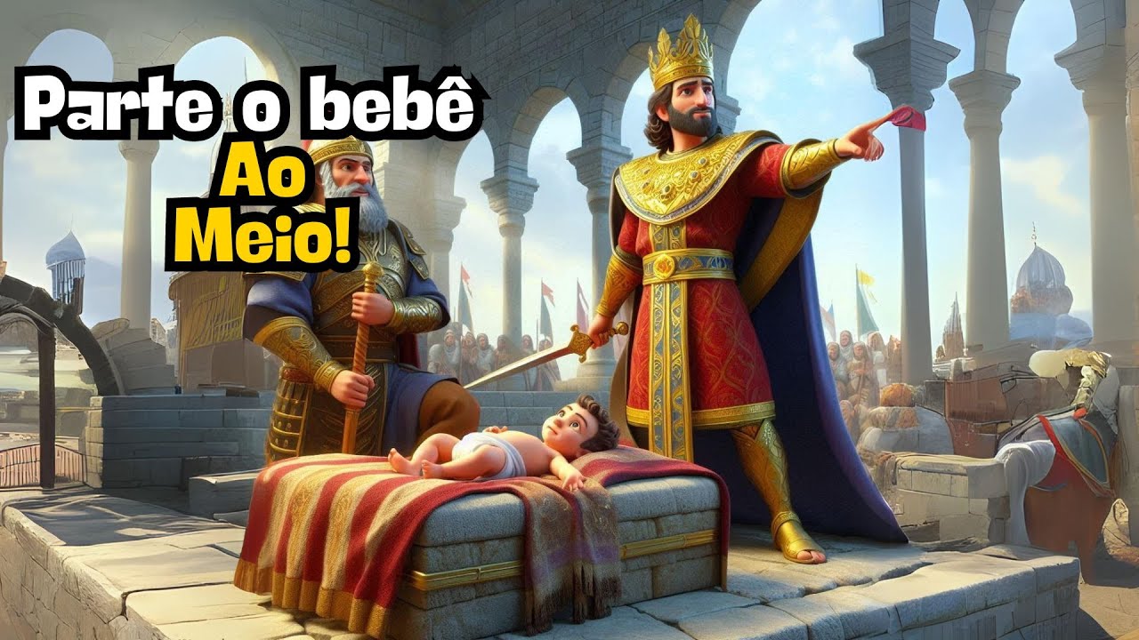 "👑😲 BREAK THE BABY IN HALF! What was that order from the WISE KING that ever lived?!⚔️👶"