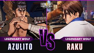 FF:CotW 🐺 AZULITO (Kenshiro) vs RAKU (Kim Kaphwan)⭐Replay Match - FATAL FURY: CotW - 9/26