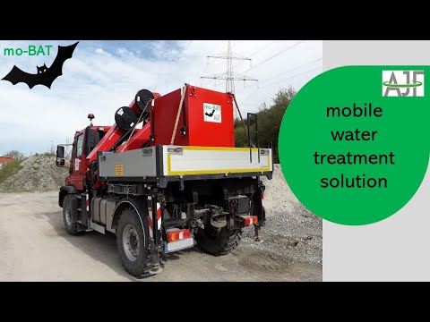 mo BAT - Mobiler Abscheidebehälter für Baustellenabwasser