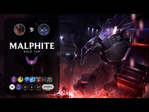 Malphite Top vs Sylas - KR Master Patch 12.22