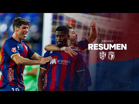Resumen: SD Huesca 2-1 Burgos CF | 4 de octubre | Jornada 8