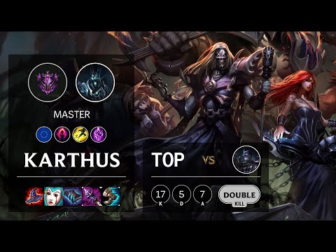 Karthus Top vs Shen - EUW Master Patch 10.21