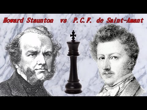 Partite Commentate di Scacchi 212- Staunton vs Saint-Amant -Non ci sono Saints che tengano-1843[C53]
