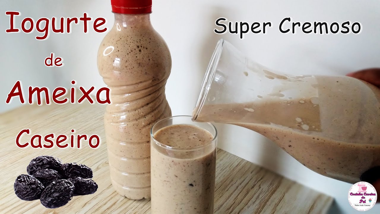 IOGURTE DE AMEIXA / ÓTIMO PARA REGULAR O INTESTINO