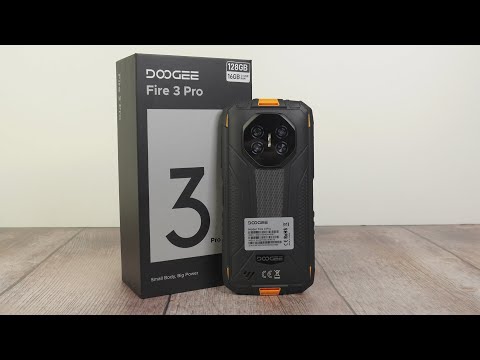 Doogee Fire 3 Pro is a compact, rugged smartphone with NFC.