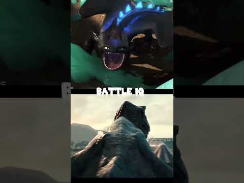 Toothless vs Rexy