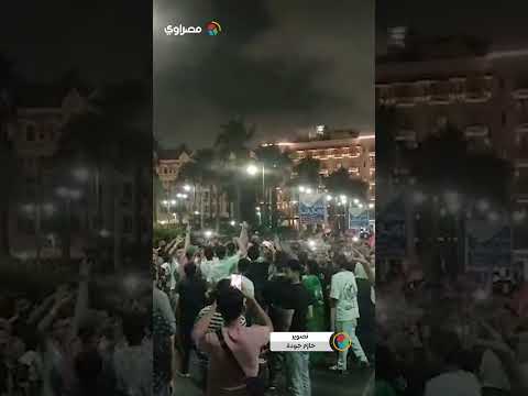 فرحة في شوارع محطة الرمل بالإسكندرية بعد تأهل الفراعنة إلى دور الـ16 