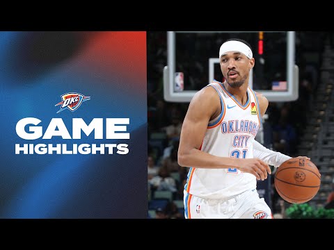 OKC Thunder at New Orleans Pelicans | Game Highlights | April 13, 2025