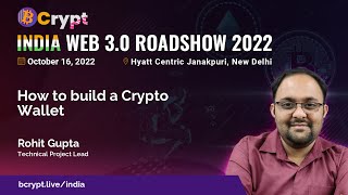 How to build a Crypto Wallet by Rohit Gupta