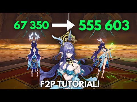 C0 Lauma 550k Nuke Tutorial !! [ Genshin Impact ]