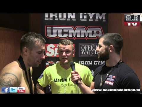 Flave interviews Darren Finlayson after his debut win on WCMMA 21