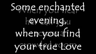 The Temptations - Some Enchanted Evening lyrics