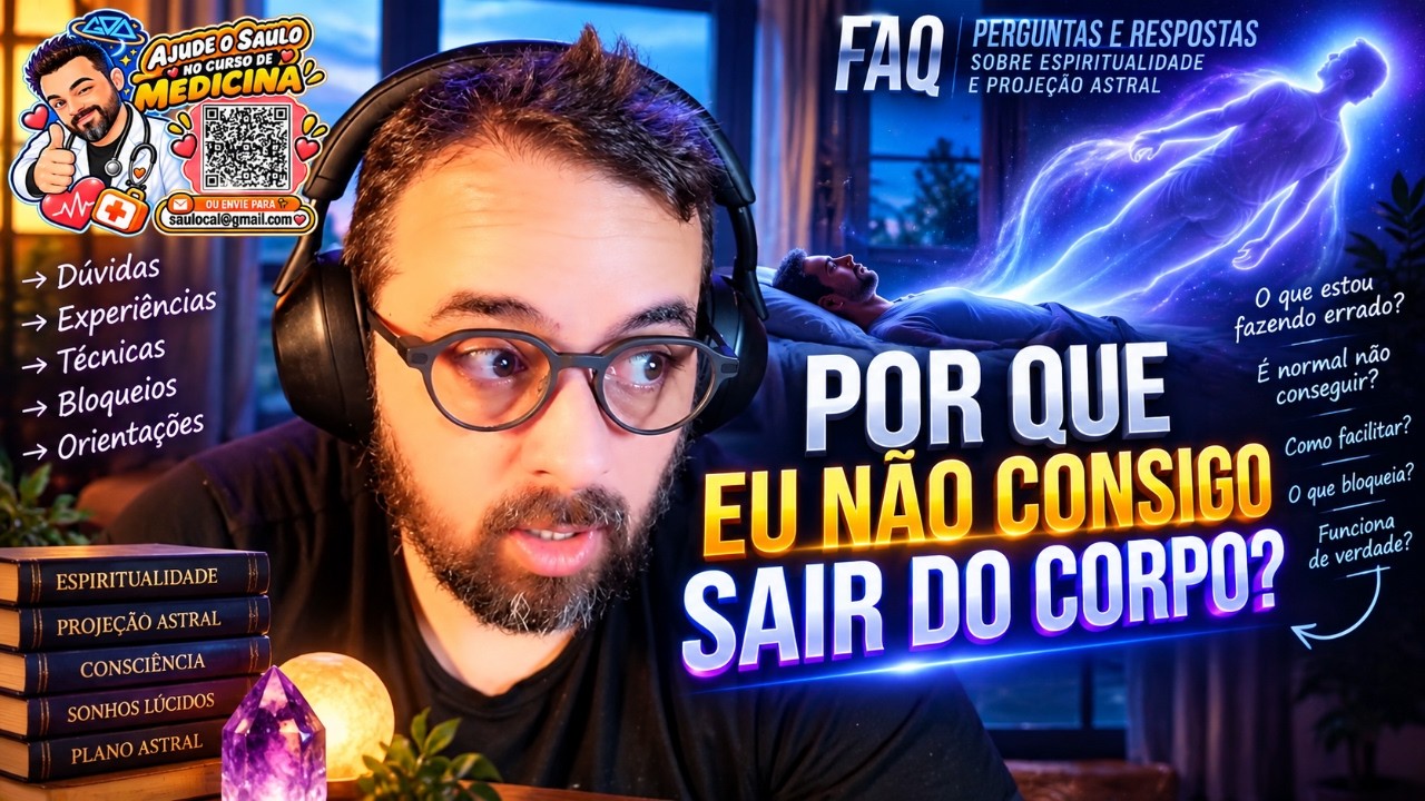 FAQ 1489 - PERGUNTAS E RESPOSTAS SOBRE PROJEÇÃO ASTRAL E ESPIRITUALIDADE