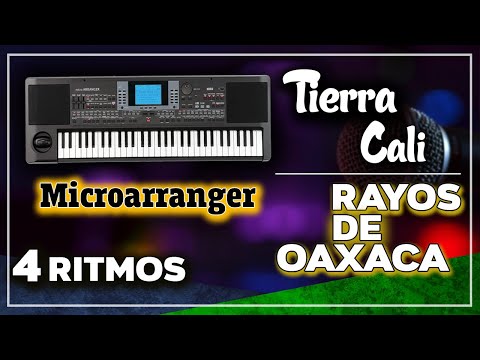 Microarranger & KORG PA50 | Ritmos de TIERRA CALI & Chilena RAYOS DE OAXACA