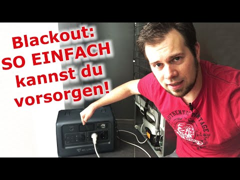 Stromausfall: Powerstation vs Notstrom-Einspeisung mit Generator | Blackout Vorsorge mit Bluetti