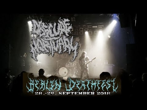 Obscure Mortuary Deathfest Berlin 2018 live Part 2