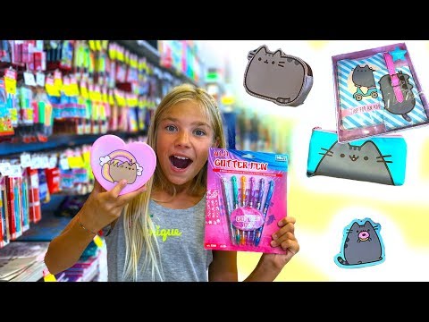 НЕВЕРОЯТНАЯ канцелярия ПОКУПКИ К ШКОЛЕ в Италии Barvina Vlog