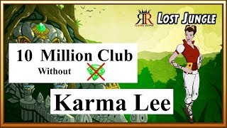 Karma Lee (Map Lost Jungle) score 10 Million in single run without GEM in Temple Run 2