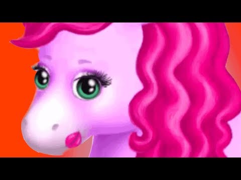 MLP Pony Sisters Hair Salon 2 - Baby Play & Learn Colors Makeover Manicure Hair Salon Games for Girl