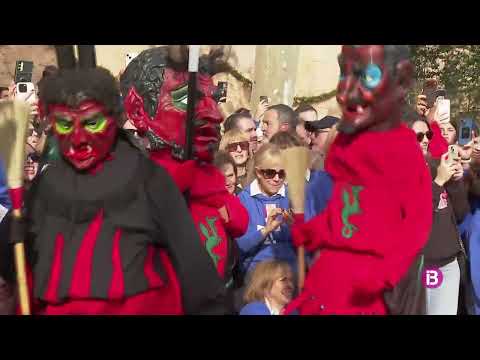 SANT ANTONI 2026: PRIMER BALL DE DIMONIS DE SA POBLA