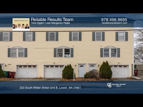 New Listing - Townhouse in Lowell MA