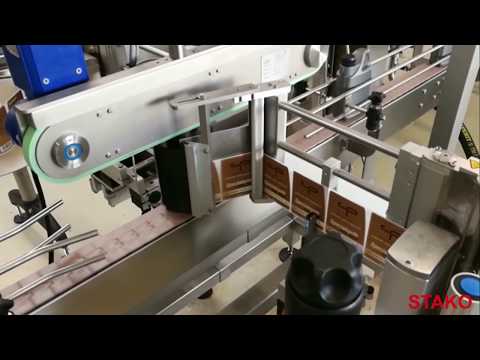 Etikettiermaschine / Zweiseitenetikettierung