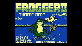 ATARI XL / XE = FROGGER II - THREE DEEP ( Title Version ) - 80´S NOSTALGIA